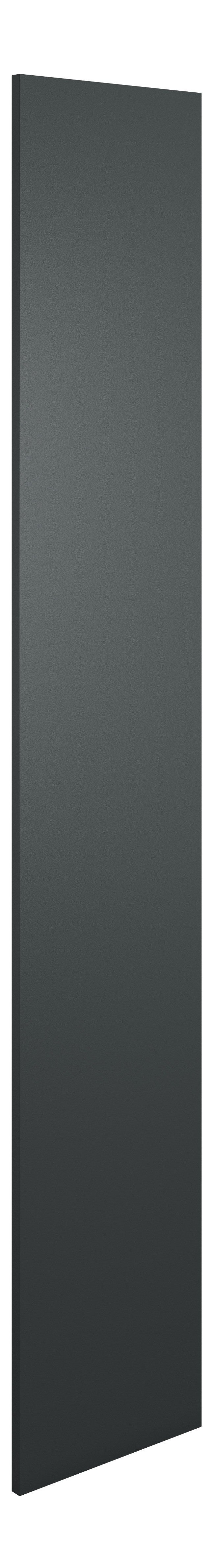 Abakan Tall End Panel - Matt Graphite Grey