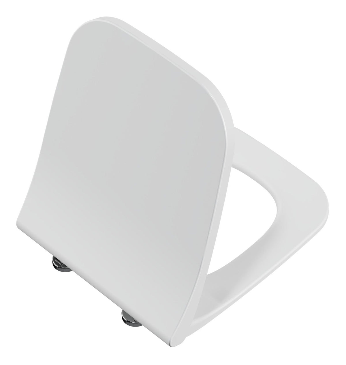 VitrA Integra Square Soft Close Slim Toilet Seat - White