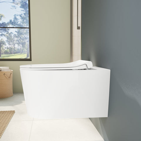 VitrA Sonic Flush Soft Close Slim Toilet Seat - White