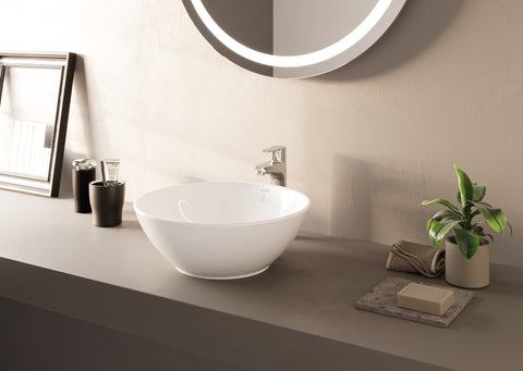 VitrA Options 430x430mm 0TH Basin w/Overflow - White