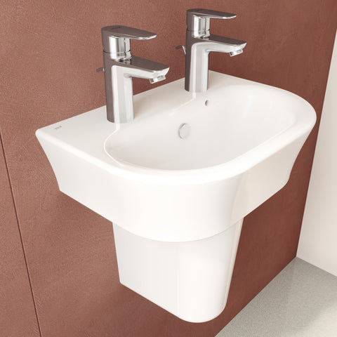 VitrA S20 450x350mm 2TH Basin Only - White