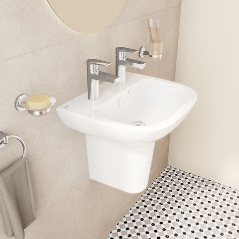 VitrA S20 500x415mm 2TH Basin Only - White