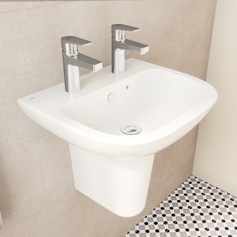 VitrA S20 500x415mm 2TH Basin Only - White