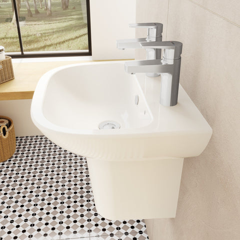 VitrA S20 500x415mm 2TH Basin Only - White