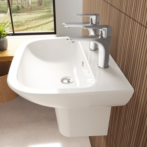 VitrA S20 595x455mm 2TH Basin Only - White