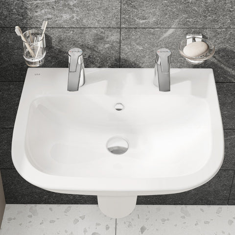 VitrA S20 595x455mm 2TH Basin Only - White