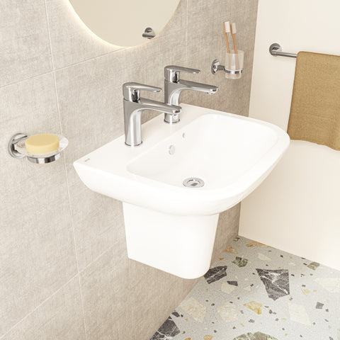 VitrA S20 650x465mm 2TH Basin Only - White