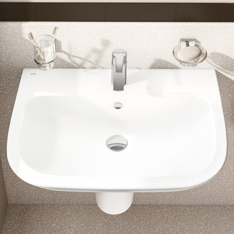 VitrA S20 650x465mm 1TH Basin Only - White