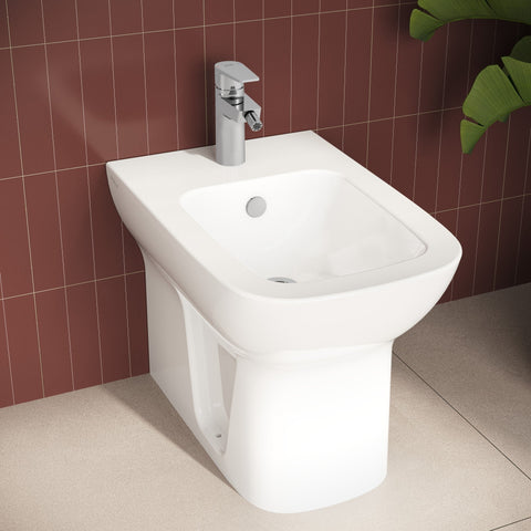 VitrA S20 Back to Wall Bidet - White