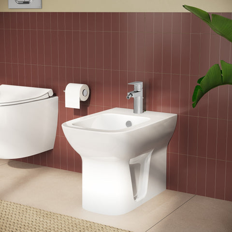 VitrA S20 Back to Wall Bidet - White