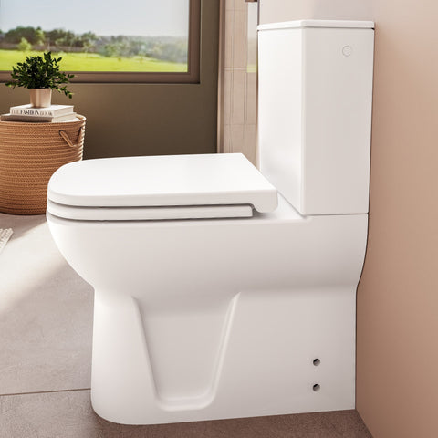 VitrA S20 Fully Shrouded Close Coupled Pan Only - White