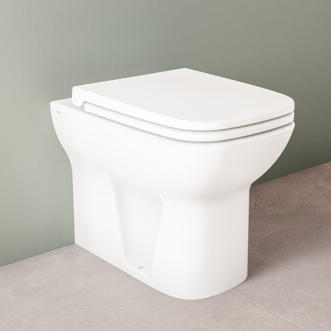 VitrA S20 Back to Wall Pan Only - White