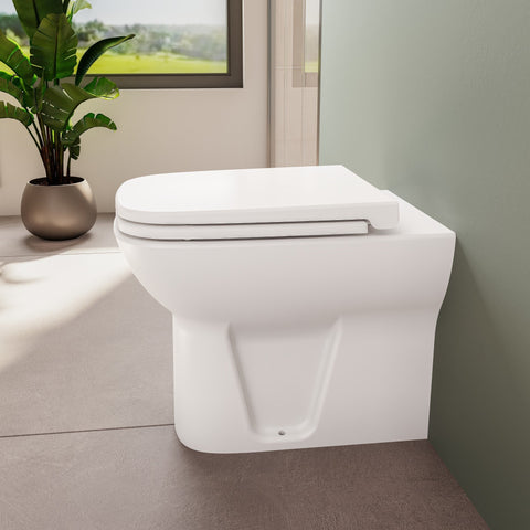 VitrA S20 Back to Wall Pan Only - White