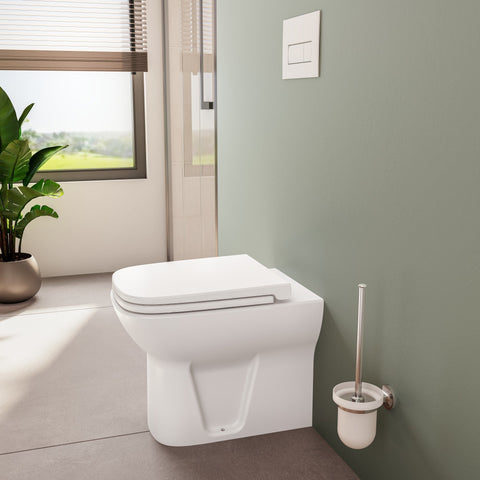 VitrA S20 Back to Wall Pan Only - White