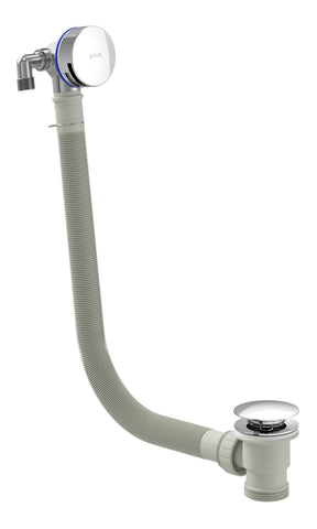 VitrA Round Bath Filler Waste - Chrome