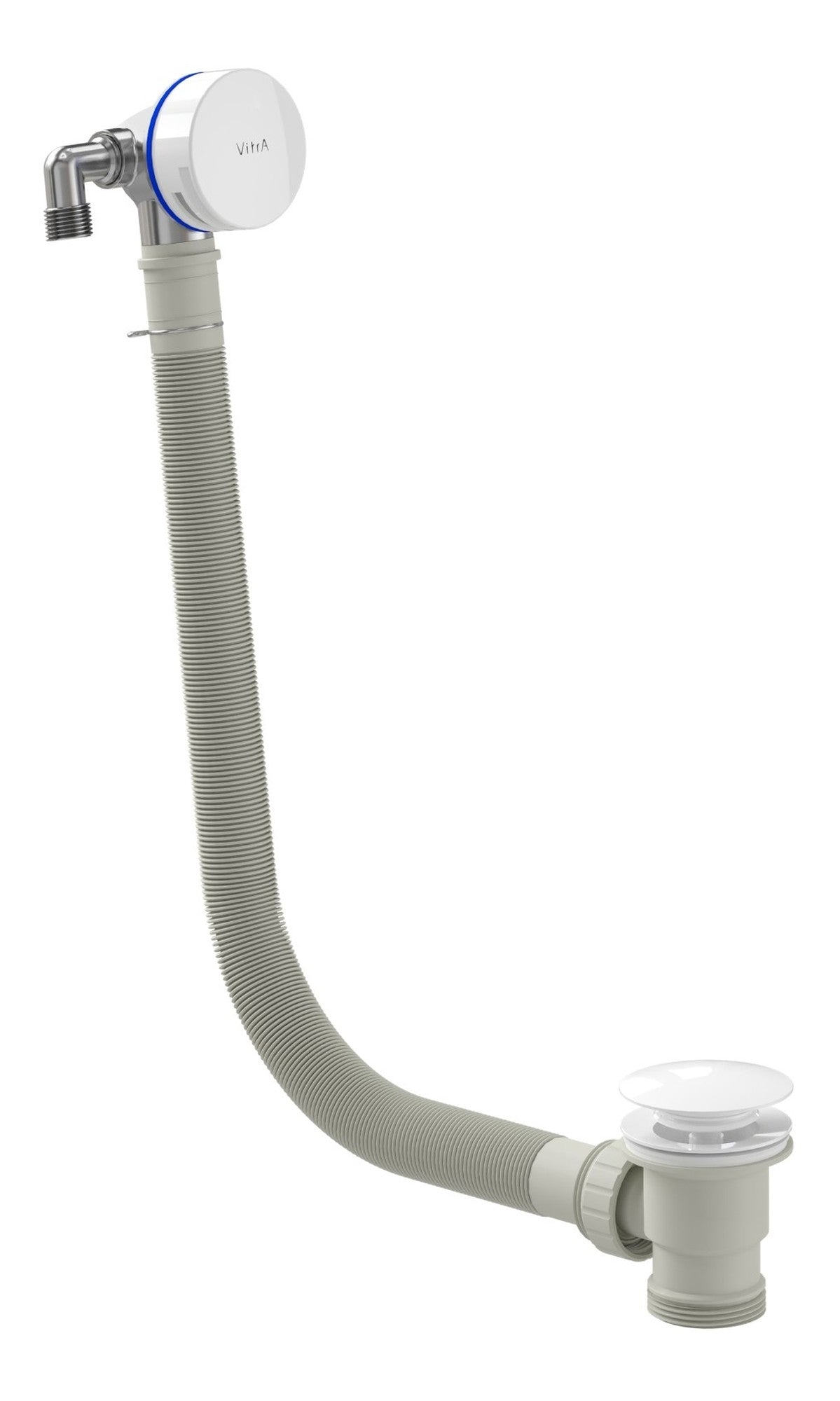 VitrA Round Bath Filler Waste - White