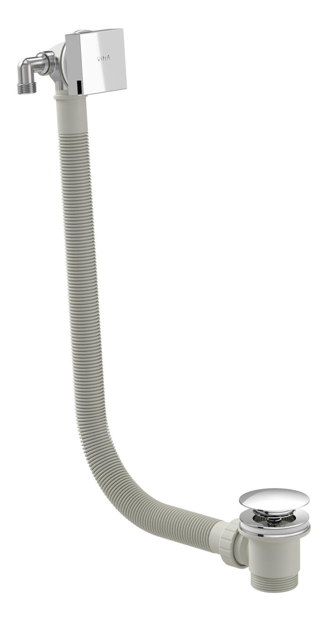 VitrA Square Bath Filler Waste - Chrome