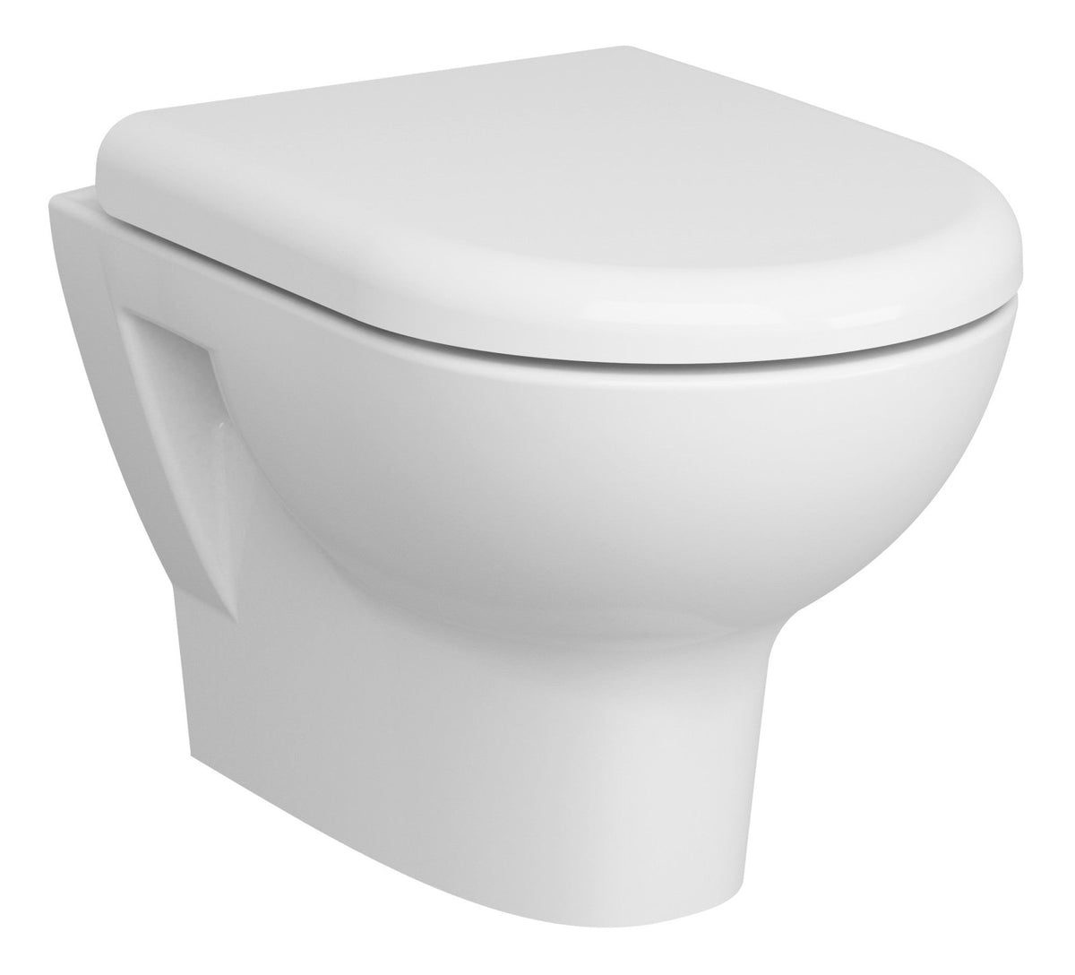 VitrA Zentrum Rimless Wall Hung Pan Only - White