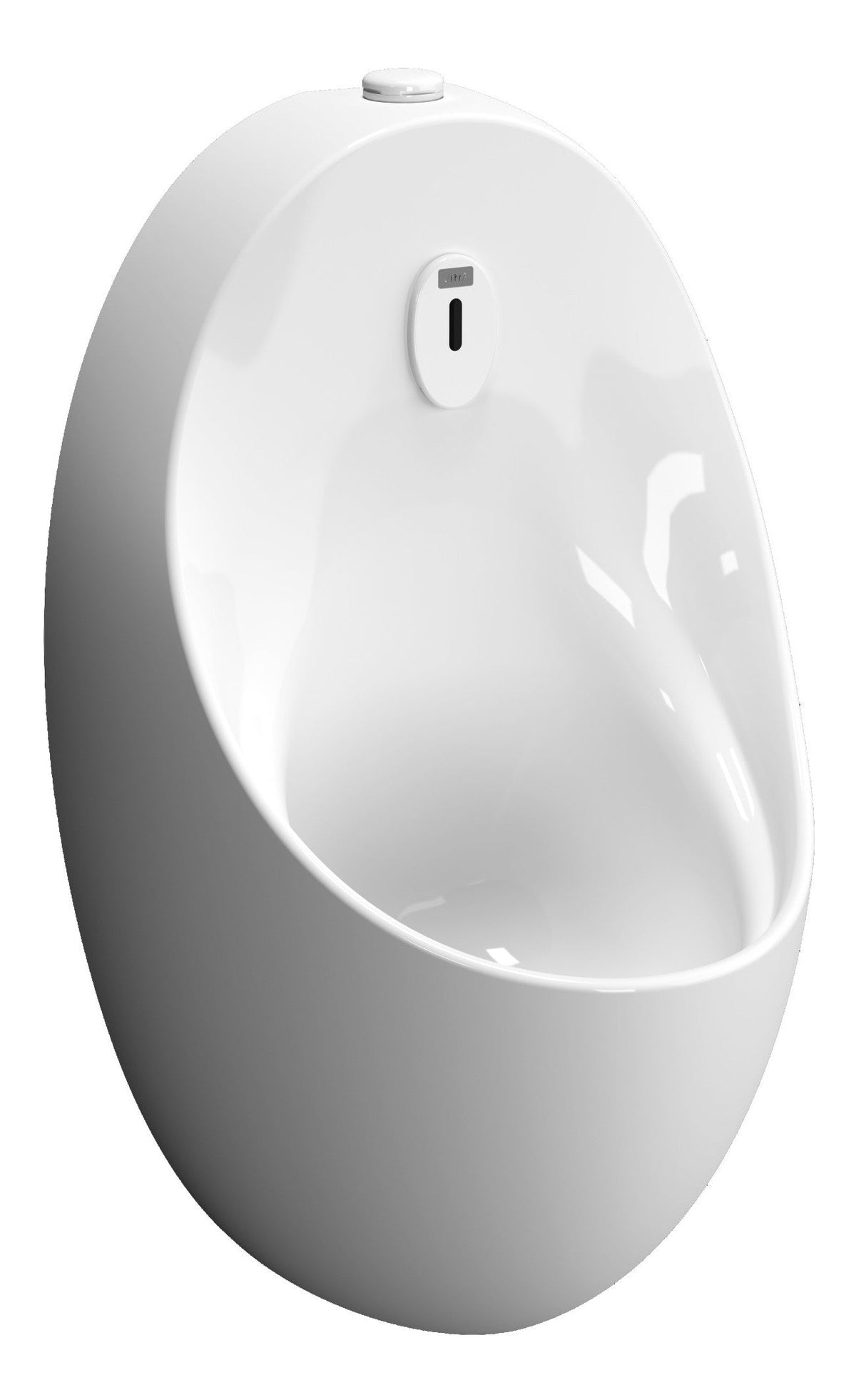 VitrA Urinal w/Integrated Flush (Mains) - White