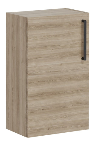 VitrA Root Flat 40cm 1 Door Slim Lower/Base Unit (LH Hinge) - Natural Oak