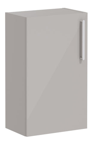 VitrA Root Flat 40cm 1 Door Slim Lower/Base Unit (LH Hinge) - Bright Sahara Beige