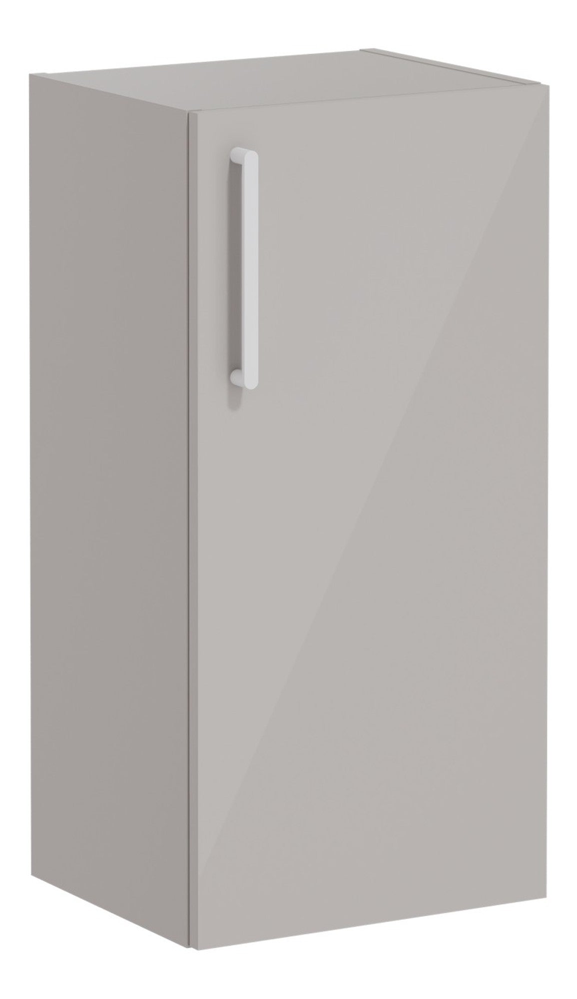 VitrA Root Flat 40cm 1 Door Lower/Base Unit (RH Hinge) - Bright Sahara Beige