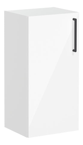 VitrA Root Flat 40cm 1 Door Lower/Base Unit (LH Hinge) - High Gloss White