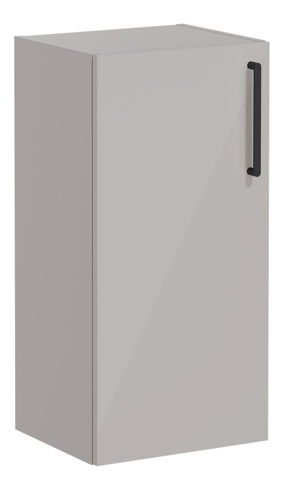 VitrA Root Flat 40cm 1 Door Lower/Base Unit (LH Hinge) - Bright Sahara Beige