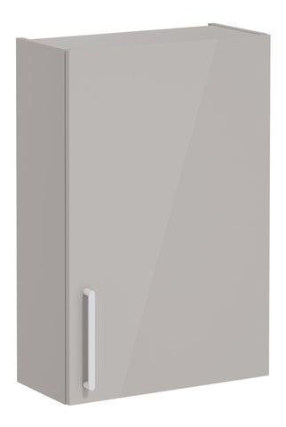 VitrA Root Flat 60cm 1 Door Upper/Wall Unit (RH Hinge) - Bright Sahara Beige