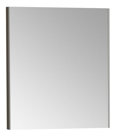 VitrA 620x695mm Rectangular Mirror - Brushed Chrome
