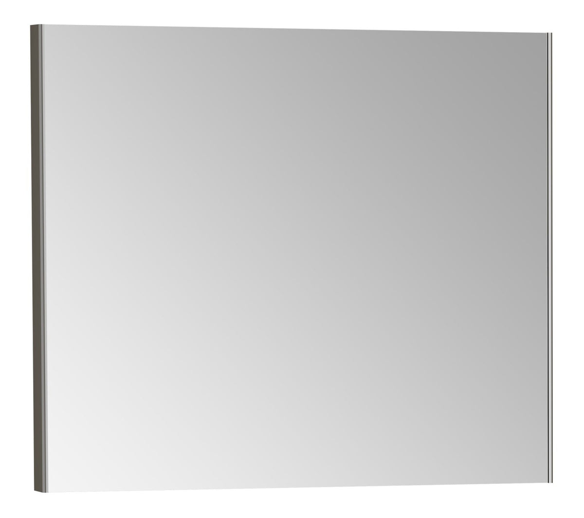 VitrA 820x695mm Rectangular Mirror - Brushed Chrome