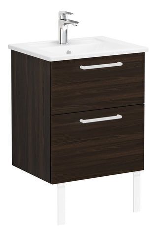 VitrA Root Flat Leg Set for 2/4 Drawer Units - Matt White
