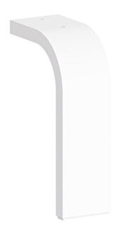 VitrA Root Flat Leg Set for 2/4 Drawer Units - Matt White