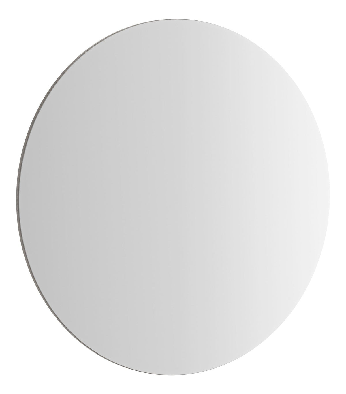 VitrA 995x995mm Round Mirror - Brushed Chrome