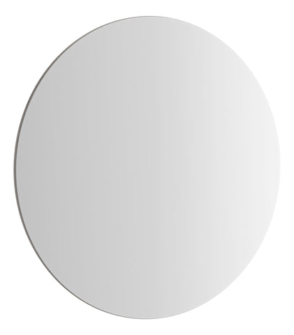 VitrA 995x995mm Round Mirror - Brushed Chrome