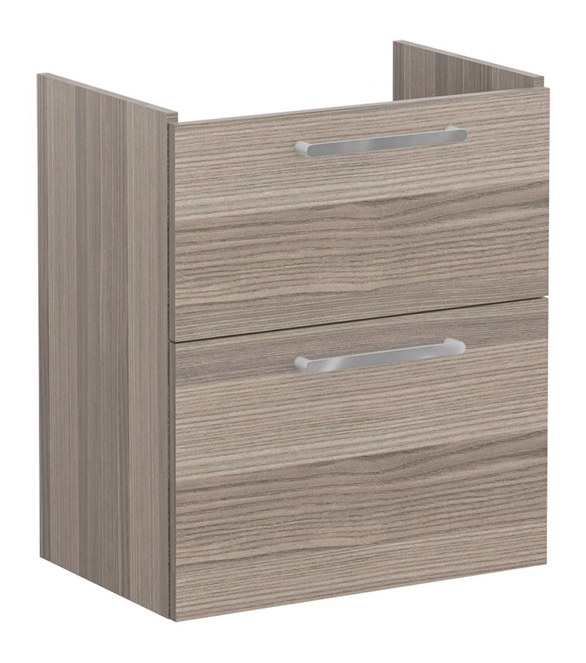 VitrA Root Flat 60cm 2 Drawer Slim Washbasin Unit - Cordoba