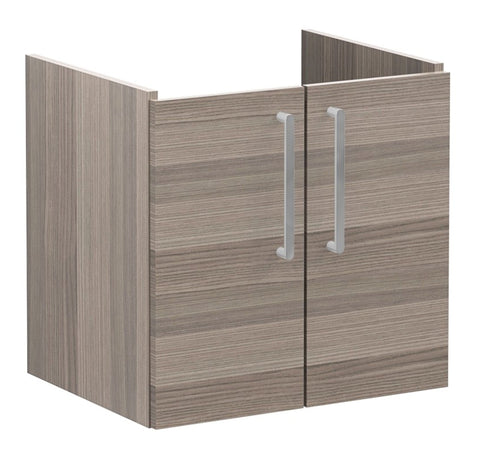 VitrA Root Flat 60cm 2 Door Wall Hung Washbasin Unit - Cordoba