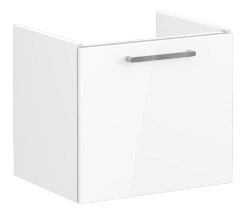 VitrA Root Flat 60cm 1 Drawer Washbasin Unit - High Gloss White