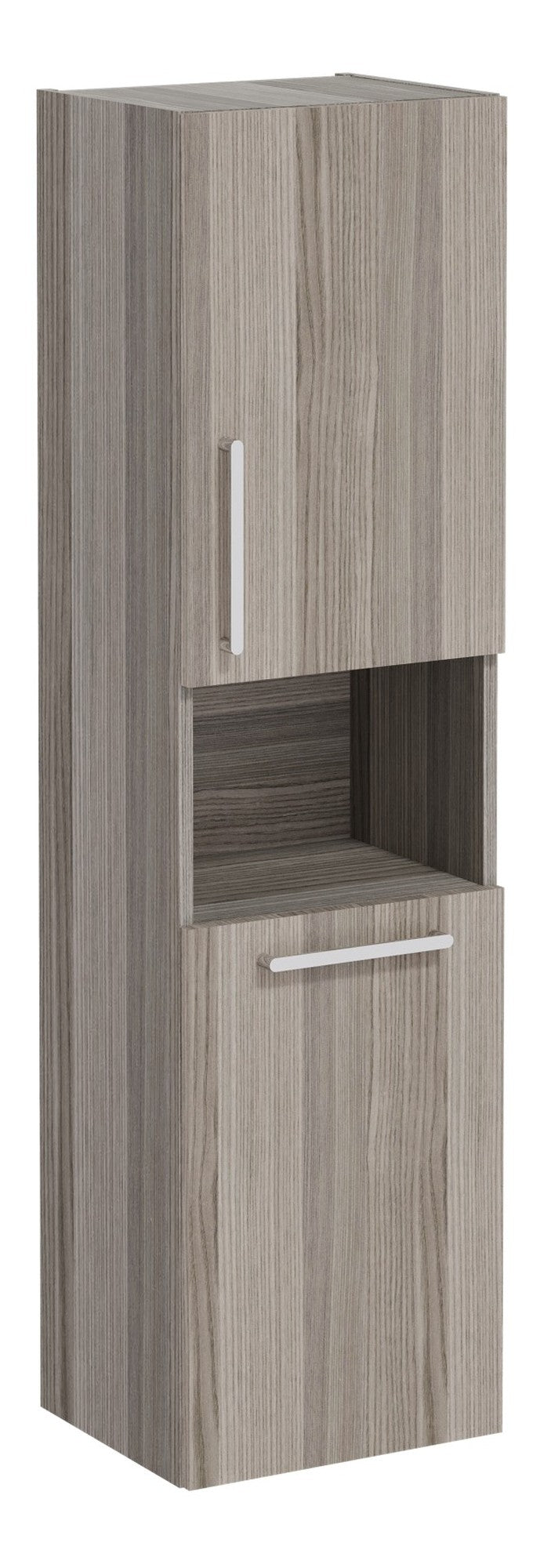VitrA Root Flat 40cm 2 Door Semi-Tall Unit w/Laundry Basket (RH Hinge) - Cordoba