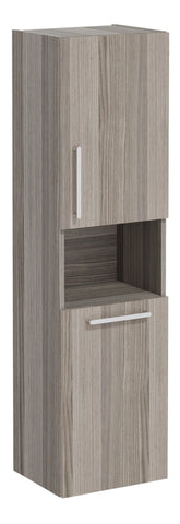 VitrA Root Flat 40cm 2 Door Semi-Tall Unit w/Laundry Basket (RH Hinge) - Cordoba