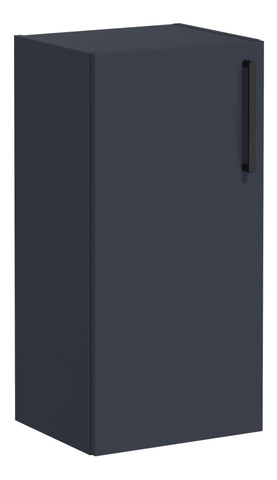VitrA Root Flat 40cm 1 Door Lower/Base Unit (LH Hinge) - Matt Dark Blue