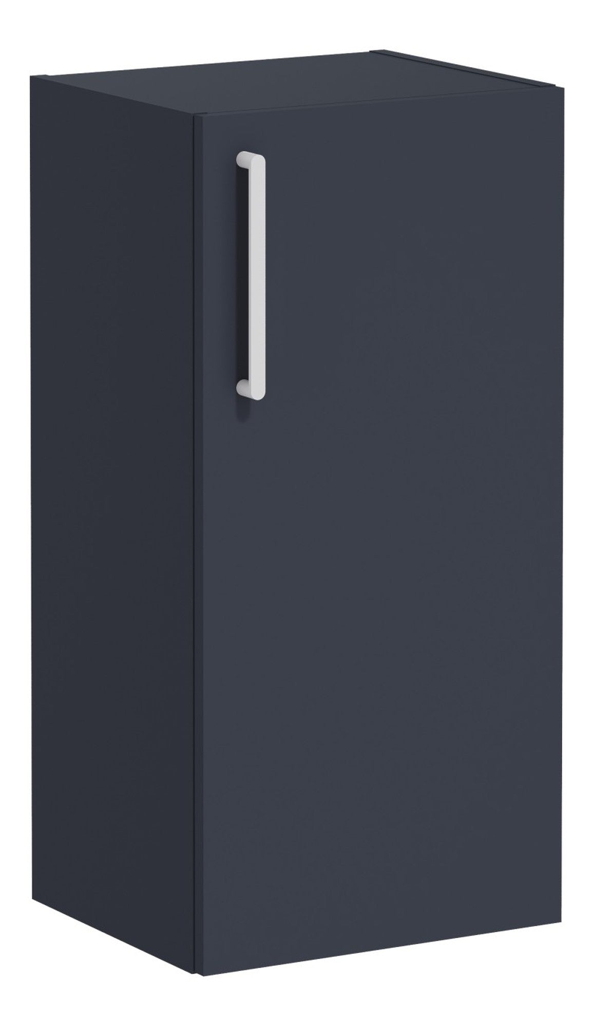 VitrA Root Flat 40cm 1 Door Lower/Base Unit (RH Hinge) - Matt Dark Blue