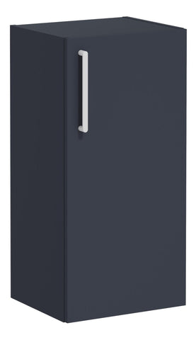 VitrA Root Flat 40cm 1 Door Lower/Base Unit (RH Hinge) - Matt Dark Blue