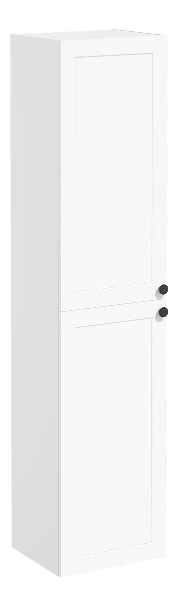 VitrA Root Classic 40cm 2 Door Tall Unit (LH Hinge) - Matt White