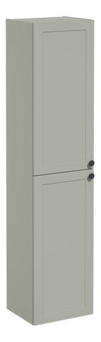 VitrA Root Classic 40cm 2 Door Tall Unit (LH Hinge) - Matt Retro Green