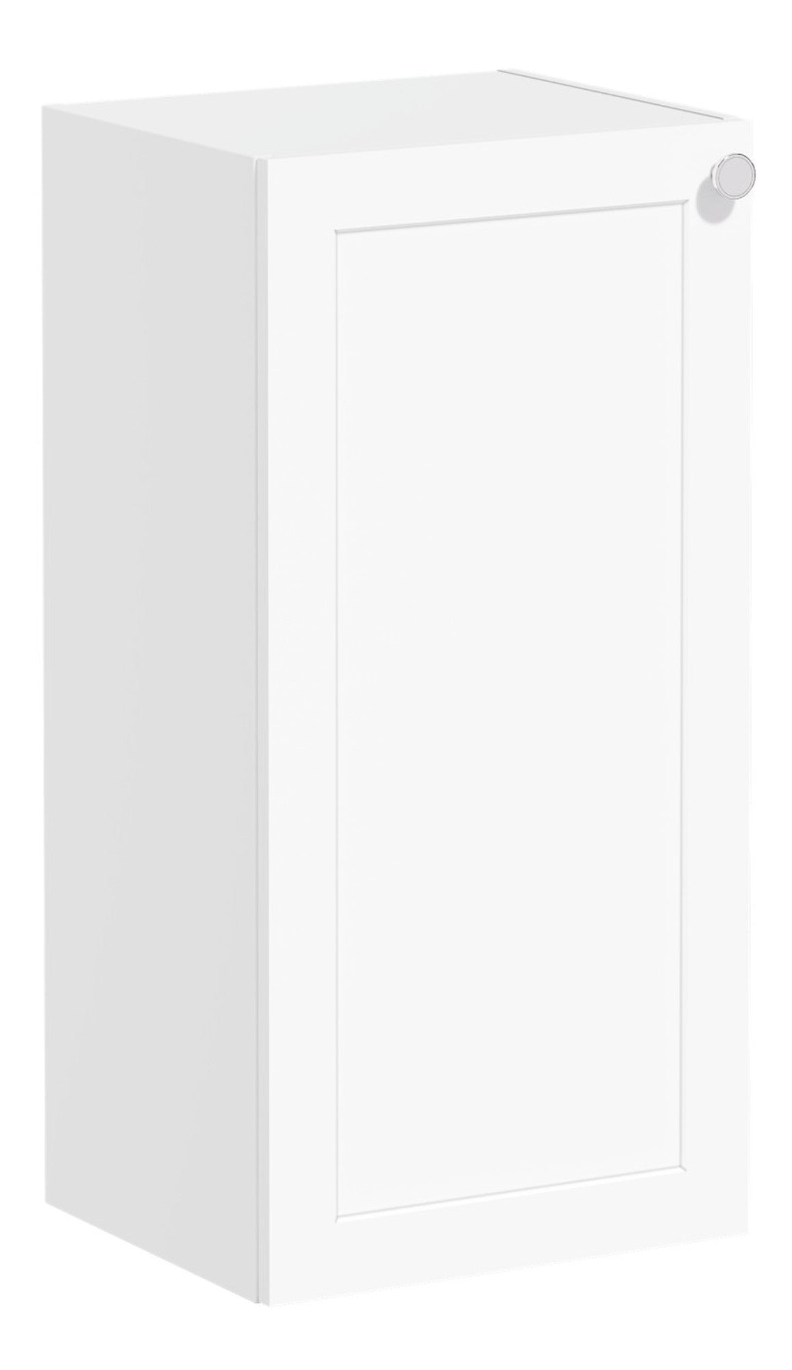 VitrA Root Classic 40cm 1 Door Lower/Base Unit (LH Hinge) - Matt White