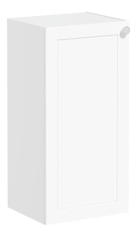 VitrA Root Classic 40cm 1 Door Lower/Base Unit (LH Hinge) - Matt White