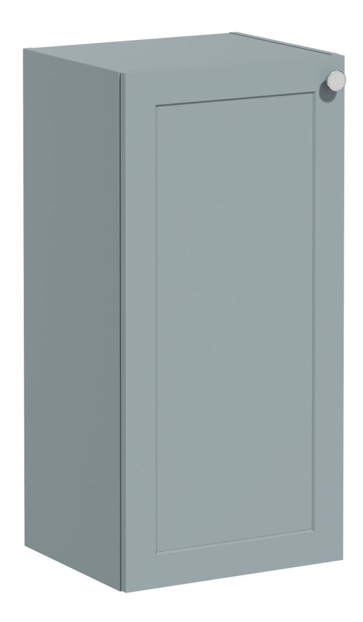 VitrA Root Classic 40cm 1 Door Lower/Base Unit (LH Hinge) - Matt Fjord Green