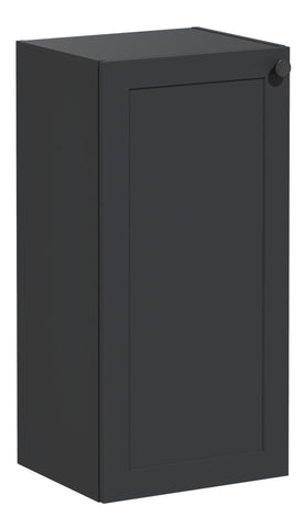 VitrA Root Classic 40cm 1 Door Lower/Base Unit (LH Hinge) - Matt Graphite