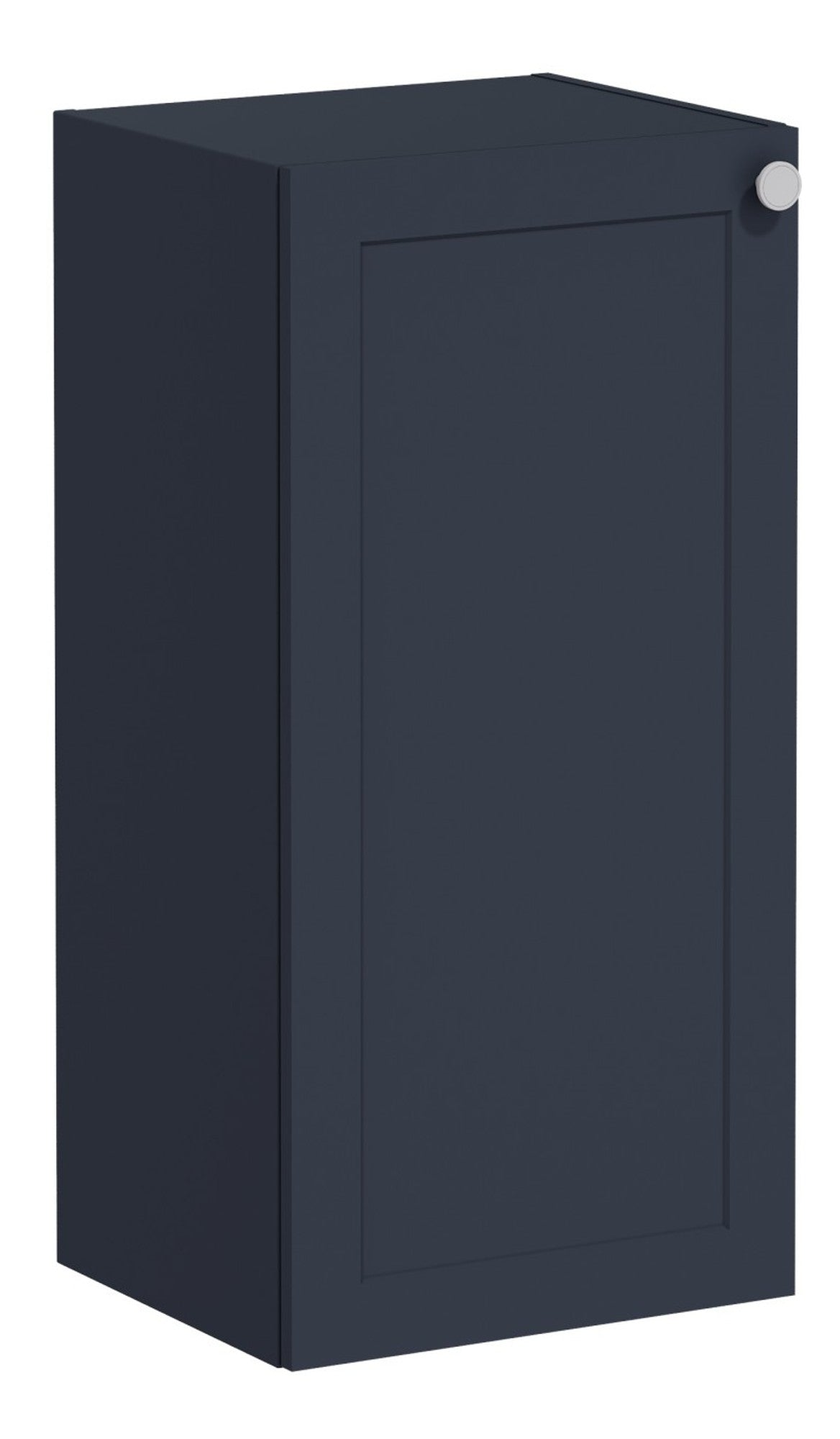 VitrA Root Classic 40cm 1 Door Lower/Base Unit (LH Hinge) - Matt Dark Blue